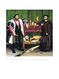 Ambassadors, The, Art Poster by Hans (the younger) Holbein
