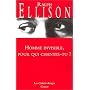 Homme invisible pour qui chantes-tu ?