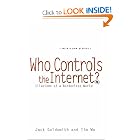 Click here to buy Who Controls the Internet?: Illusions of a Borderless World by Jack Goldsmith and .