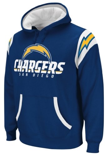 NFL Unisex Infant/Toddler San Diego Chargers Qb Jersey Hoodie - R14Ntt20 (Dark Navy, 4T)