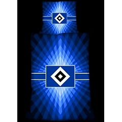 HSV Fanartikel Bettw�sche Linon Wappen Tunnel