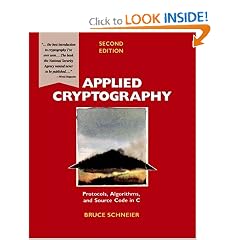Applied Cryptography: Protocols, Algorithms, and Source Code in C, 2nd Edition