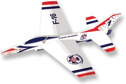 LYONAEEC Flyable Toy Model Stunt Glider F-16 Thunderbirds by Vodcart