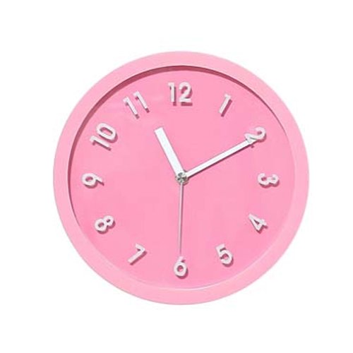 Sweet (Pink Bubblegum) Non-Ticking Silent Wall Clock