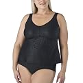 Mossimo&reg; Black Plus Tankini - Reptilia