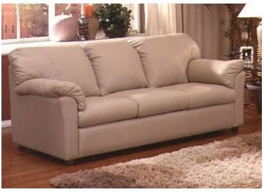 Bundle-06 Tahoe Leather Sofa (Set of 2) Color: Softy - Mica, Sleeper Option: No Sleeper