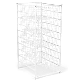 <b>ClosetMaid 5 Drawer Basket Kit, White #6202</b>