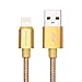 Swiftrans Apple Lightning to USB Cable, [Apple MFI Certified] 3.3ft Nylon Braided USB Cable with Lightning Connector for iPhone 6s Plus / 6 Plus, iPad Pro, Air 2 and More