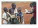Children Play with Water Near a Zimbabwean Movement for Democratic Change (MDC) Elect...