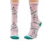 BIOWORLD Pokémon Jigglypuff Juniors Cute Crew Socks