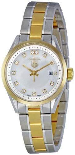 TAG Heuer Women's WV1450.BD0797 Carrera Mother of Pearl Dial Watch