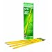 Dixon Ticonderoga Wood-Cased Black-Core #2 Pencils, Soft, Pre-Sharpened, 12 Count, Yellow (13806)