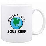 New  World's Best Sous Chef / Graphic  Mug Occupations