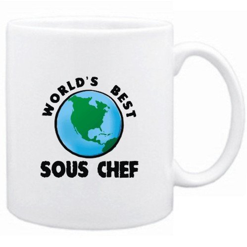 New World's Best Sous Chef / Graphic Mug Occupations