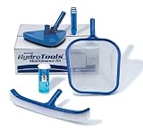 Swimline Hydro Tools 8611 Premium Pool Maintenance Kit with Test Strips, Blue