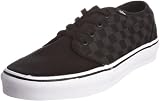 Vans Unisex Adult 106 Vulcanized Trainer Canvas Checkerboard Black/Pewter V99ZBPJ 4 UK