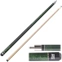 Minnesota Fats Professional Stained Maple Cue with Irish Linen Wrap and Wood Rings
