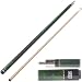 Minnesota Fats Professional Stained Maple Cue with Irish Linen Wrap and Wood Rings