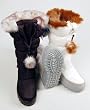 TOBOGAN FUR TOPPED BOOT