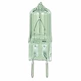 Feit Electric BPQ75/8.6 75-Watt T4 JCD Halogen Bulb with Bi-Pin Base, Clear