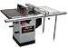 Delta 36-717 Hybrid 10-Inch Left Tilt 1-3/4 Horsepower Intermediate Saw with 30-Inch Biesemeyer Fence, 2 Cast Iron Extension Wings, Table Board, and Legs, 115/230-Volt 1 Phase