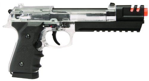 Crosman Stinger ASP50C Spring-Powered Pistol (Clear/Black)