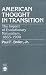 Book American Thought in Transition: The Impact of Evolutionary Naturalism, 1865-1900