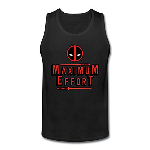 SBJYONG Men's Deadppol Merc With The Maximum Effort Sleeveless Tank Top XXXL