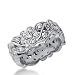 1.25 ctw Diamond Eternity Band Engagement Ring 14k Gold