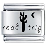 Road Trip Laser Italian Charms