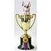 German Shepherd Dog (White) Trophy Dog Figurine