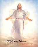 Jesus Christ Welcomes You To Heaven Art Poster Print - 16