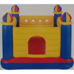 New 2010 Intex Model Castle Bounce Jump-O-Lene Inflatable Bouncer Ball Bit