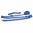 3 Point Retractable Electric Blue Seat Belt (1 Belt)