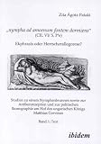 Produkt-Bild: Nympha ad amoenum fontem dormiens (CIL VI/ 5, 3*e) - Ekphrasis oder Herrscherallegorese?. Studien zu einem Nymphenbrunnen sowie zur Antikenrezeption und ... Hof des ungarischen K&ouml;nigs Matthias Corvinus