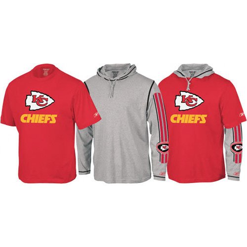 Kansas City Chiefs NFL Hoody & Tee Combo