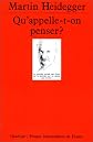 Qu'appelle-t-on penser ?