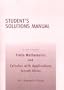 Students Solutions Manual to Accompany Finite Mathematics and Calculus with Applications: Seventh Edition