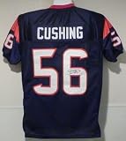Brian Cushing Autographed Houston Texans Blue Jersey