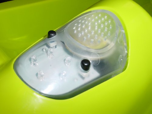 AlpenGaudi Kunststoffrodel Light&Sound Zubeh&ouml;r Alpen Race 11,50 cm
