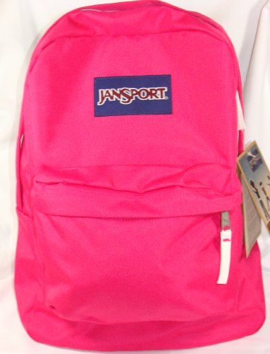 Jansport Classic Superbreak Backpack Bright Rose Pink