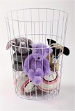 Racor Home Storage Giant Wire Basket in White