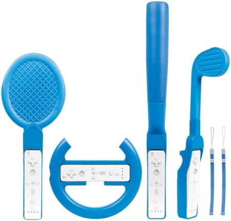 Wii 6-in-1 Sports Kit - Blue