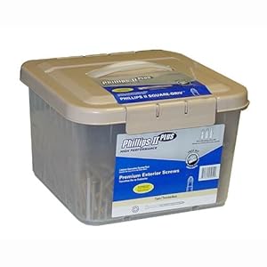 25# 9 x 3" Tan Exterior Screws