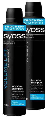 Syoss Leave-in Trocken-Shampoo Volume Lift, 2er