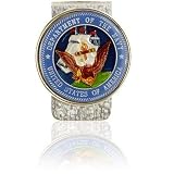 Navy Commemorative Medallion Coin Money clip-CLC-US225