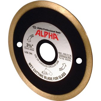 Alpha Professional Tools3-3/8" Wet Cutting Glass Blade