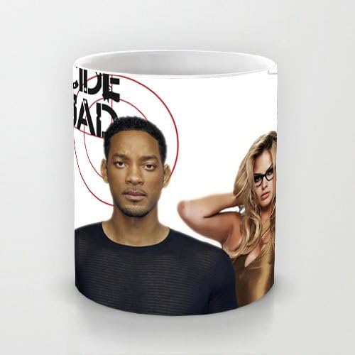 Home Basic Suicide Squad Tom Hardy Margot Robbie Will Smith Jai Courtney Funny Tea Mugs,Coffer Mugs,Water Mugs