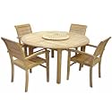 Virginia 6 Piece FSC Garden Patio Furniture Set