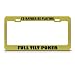 Rather Be Playing Full Tilt Poker Metal license plate frame Tag Holder